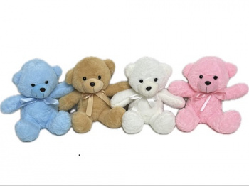 им Медведь арт. 1112/24 С бантом на шее 24 см цвета микс в пак. им Медведь арт. 1112/24 С бантом на шее 24 см цвета микс в пак.