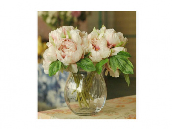 Картина по номерам арт. RA73623 Букет пионов в вазе 40*50 в кор.