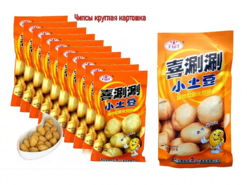 Чипсы арт. 500404 Картофельный шарик 20 г 20 шт. упаковка#'^