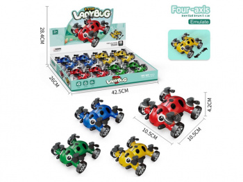 Машина инерц. арт. 2209" Жук с пропеллером (8шт)/шоубокс 5*26,5*5,7=