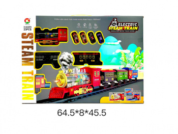 Железная дорога арт. 699-63A На батар. в кор._