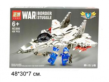 Конструктор арт. 6846 Самолет 426 дет. в кор._•/60 шт./ Конструктор арт. 6846 Самолет 426 дет. в кор._•/60 шт./