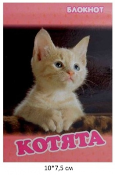 Блокнот Котята 10х7,5 см №2 розовый пудровый 16 стр. Блокнот Котята 10х7,5 см №2 розовый пудровый 16 стр.