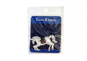 Брошь арт. 041063-2 Лошадь белая с перламутром 1 шт. в пак. (6 шт.) Брошь арт. 041063-2 Лошадь белая с перламутром 1 шт. в пак. (6 шт.)