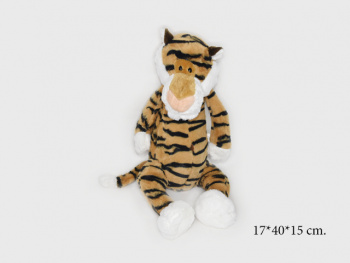 им Тигр арт. 80240-1 Рыжий 40 см в пак. им Тигр арт. 80240-1 Рыжий 40 см в пак.