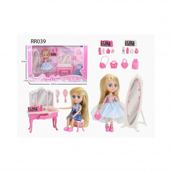 Кукла арт. RR039 Модница с аксессуарами в кор. 33*7,3*20,3 Кукла арт. RR039 Модница с аксессуарами в кор. 33*7,3*20,3