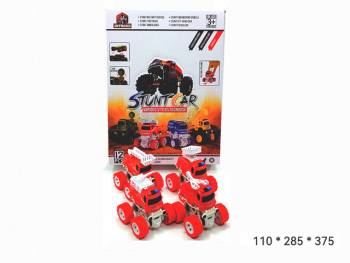 Машина инерц. арт. 768-5 Пожарная трюковая ассорти (12 шт.) шоубокс_