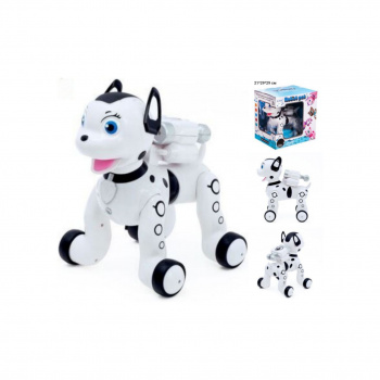 Робот арт. 1034A На р/у Собака долмантинец в кор._