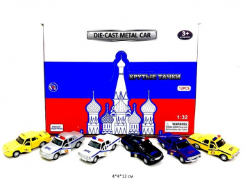 Модель металл. арт. TCC1821P-1822P-12D ГАЗ Такси, ДПС (12 шт.) шоубокс_+ Модель металл. арт. TCC1821P-1822P-12D ГАЗ Такси, ДПС (12 шт.) шоубокс_+