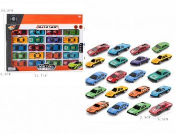 Набор машин арт. LA-293" Металл в коробке 32,5*2,3*23,5