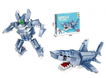 Конструктор арт. 663013 Акула трансформер 230 дет. в кор._ Конструктор арт. 663013 Акула трансформер 230 дет. в кор._