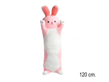 им Обнимашка арт. YE90323-3 Зайка розовый 120 см в пак.) им Обнимашка арт. YE90323-3 Зайка розовый 120 см в пак.)