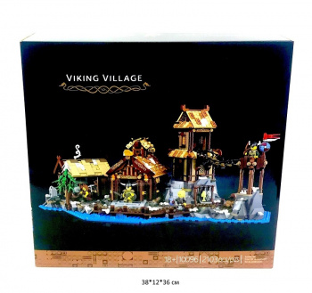 Конструктор арт. 10096 Деревня викингов 2103 дет. в кор._