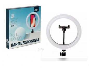 Кольцо осветитель арт. 3D-26 RGB LED d 26 см со штативом в кор.