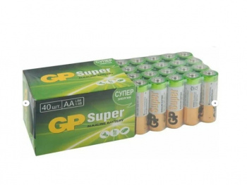 кв_Батарейка GP Ultra Alkaline LR6/АА (box40) S2  [GP15AUEBC-S2S] 