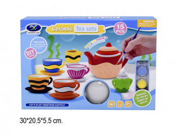 Набор для творчества арт. 868-30 Посуда фарфор. для раскрашивания в кор._