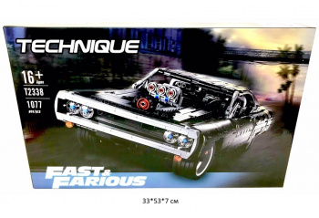 Конструктор арт. T2338/1E-6096/FK2008 Автомобиль 1077 дет. в кор._~