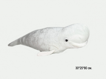 им Кит арт. 15785-209 Белуха белая 80 см в пак.