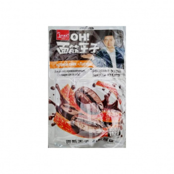 Соевое мясо арт. 760832 Пшеничные ломтики с ароматом кофе 112 г 10 шт. упаковка коричневая#*