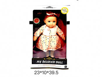 Кукла арт. 65015-2 В платье в кор._ Кукла арт. 65015-2 В платье в кор._