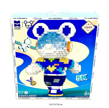 Конструктор арт. 88045 Микро Мышка-марафонец 2860 в кор._ Конструктор арт. 88045 Микро Мышка-марафонец 2860 в кор._