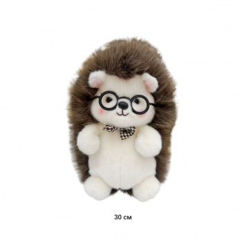 им Ежик арт. 2587-30-209 В очках 30 см в пак.