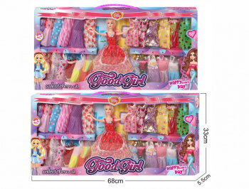 Кукла арт. 263G-77" С одеждой в коробке 68,5*33,5*5,5