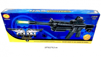 Оружие арт. P308C Автомат с прицелом на батар. свет, звук в кор._