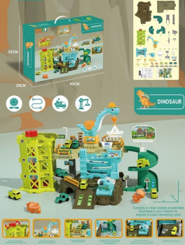 Парковка арт. ZX-663A Стройплощадка Дино в кор. 45*35*10 Парковка арт. ZX-663A Стройплощадка Дино в кор. 45*35*10